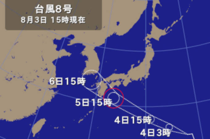 【週 間】台風8号が西日本に接近・上陸か、新たな台風も⁉ 株式会社 気象サービス
